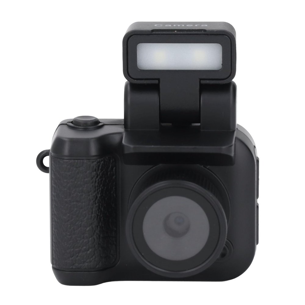 Digital Camera, Mini Thumb Camera, 1080P Small Digital Camera, with Flash Light, Retro Compact Photography Video Camera, Keychain Camera, for Vlogging Students (With 32G Small