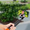 22.44in Extension Pole Tripod, Floating Selfie Stick Tripod, Extendable Tripod Stand with 1/4 Inch Screw, Lightweight Tripod for Most Action Cameras view 2