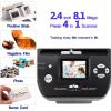 ZWHLYLY Photo/Business Card/Film Scanner, Digital Scanner(3 * 5/4 * 6/5 * 7 Paper Photos), Negative Scanner + Business Card Sorting Ocr Software view 3