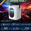 Boannice Portable Projector, Full HD Projector with 4k 1080P Support with Android 11,280ANSI 10,000 Lumens, WiFi 6 BT 5.0 Video Projector for Mobile Phone/TV Stick/HDMI/USB/PC Home Theater Projector view 2