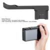 Camera Thumb Up Grip for GR III GR IIIX, Metal Hot Shoe Thumb Rest Hand Grip, CNC Machined Aluminum Alloy, Easy Install, Lightweight and Ergonomic Design, Increases Holding Comfor (Black) view 2