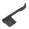 Camera Thumb Up Grip for GR III GR IIIX, Metal Hot Shoe Thumb Rest Hand Grip, CNC Machined Aluminum Alloy, Easy Install, Lightweight and Ergonomic Design, Increases Holding Comfor (Black) view 4