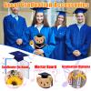 GOUFEISUN Personalized Graduation Bear with Photo Text, Graduation Teddy Bear Class of 2025 as Graduation Decorations for Him Her 2025 High School Kindergarten Graduation Gifts 2025 (12 inch) view 3