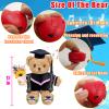 GOUFEISUN Personalized Graduation Bear with Photo Text, Graduation Teddy Bear Class of 2025 as Graduation Decorations for Him Her 2025 High School Kindergarten Graduation Gifts 2025 (12 inch) view 4