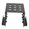 2.5in Hard Drive Rack, Aluminium Alloy Hollow Design High Hardness Mounting Bracket with 20 Screws, for 2.5 Inch IDE HDD SSD, Supports 4 Disks, Expand Storage Space view 2