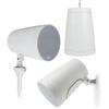 Dayton Audio 6-1/2" Pendant/Landscape Speaker 70V/100V/8 Ohm White WP60XTW view 1