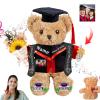 GOUFEISUN Personalized Graduation Bear with Photo Text, Graduation Teddy Bear Class of 2025 as Graduation Decorations for Him Her 2025 High School Kindergarten Graduation Gifts 2025 (12 inch) view 1