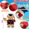 GOUFEISUN Personalized Graduation Bear with Photo Text, Graduation Teddy Bear Class of 2025 as Graduation Decorations for Him Her 2025 High School Kindergarten Graduation Gifts 2025 (12 inch) view 4