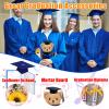 GOUFEISUN Personalized Graduation Bear with Photo Text, Graduation Teddy Bear Class of 2025 as Graduation Decorations for Him Her 2025 High School Kindergarten Graduation Gifts 2025 (12 inch) view 3