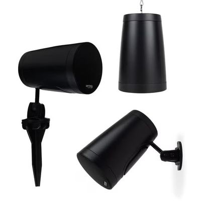 Dayton Audio 4" Compact Pendant/Landscape Speaker 70V/100V/8 Ohm Black WP40XTB