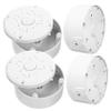 WOONEKY 4pcs Hemisphere Bracket Cord Hider Camera Mount Box Outdoor Enclosure Cable Storage Overhead Camera Mount view 1
