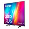 Hisense 43" Class QD5 Series QLED 4K UHD Smart Google TV 43QD5N, with Dolby Vision HDR, HDR10+ Adaptive, HDR10, HLG view 3