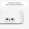 Amazon eero 7 (2-pack) with Amazon eero Outdoor 7 (1-pack) mesh wifi system view 2
