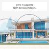 Amazon eero 7 (2-pack) with Amazon eero Outdoor 7 (1-pack) mesh wifi system view 3