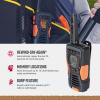 Cobra ACXT1037R FLT Floating Walkie Talkie - Waterproof, Rechargeable, Long Range up to 37-Mile Two Way Radio with NOAA Weather Alert & VOX, (1 Pack) view 4