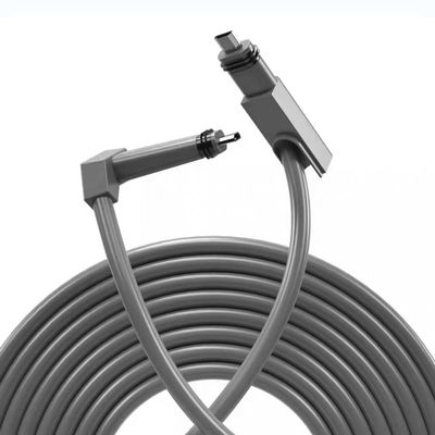 AConnect Starlink Cable Replacement for Starlink Rectangular Satellite V2, 33FT Grey, 1200 Mbps Waterproof
