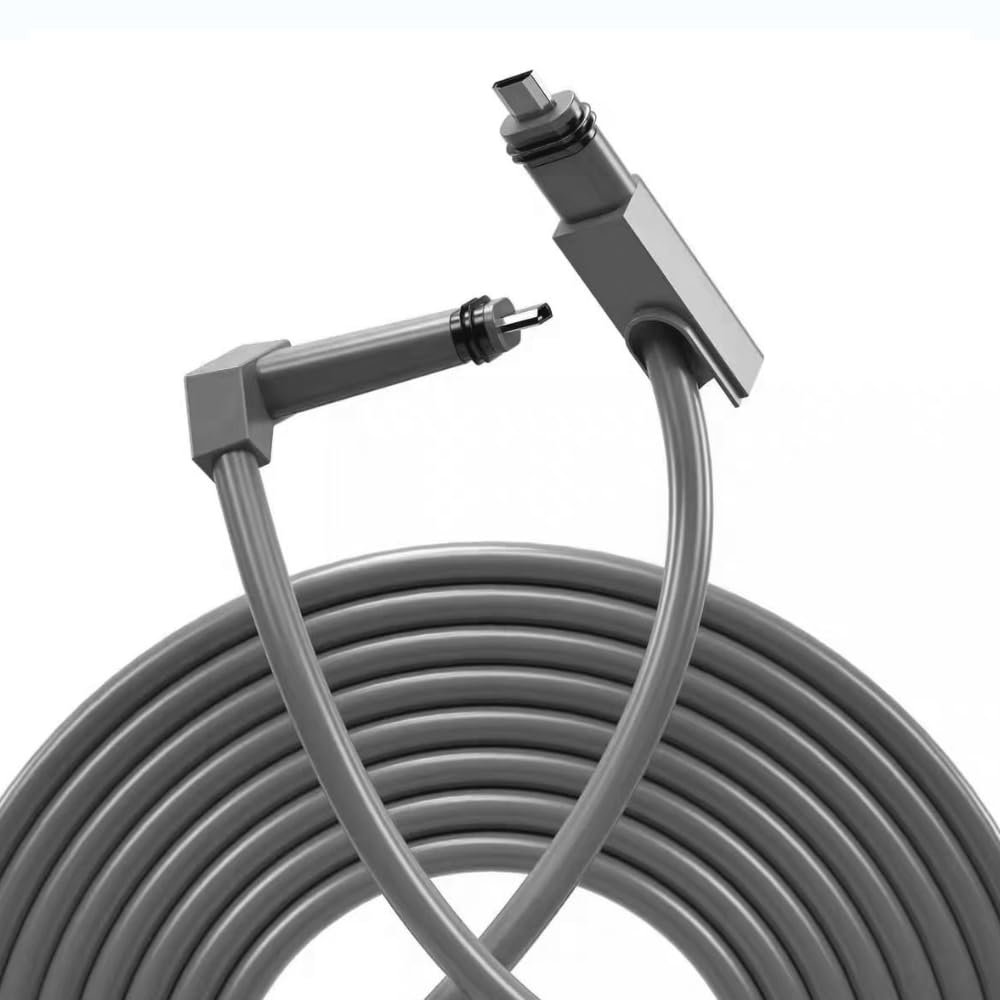 AConnect Starlink Cable Replacement for Starlink Rectangular Satellite V2, 33FT Grey, 1200 Mbps Waterproof