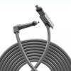 AConnect Starlink Cable Replacement for Starlink Rectangular Satellite V2, 33FT Grey, 1200 Mbps Waterproof view 1