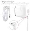 Diyeeni Power Cable Compatible with Pro, Pro 2, GO Light Security Camera, USB Power Extension Cable, Flat Charging Wire, Charging Your Camera Continuously, Indoor Outdoor Use (2m / view 3