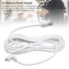 Diyeeni Power Cable Compatible with Pro, Pro 2, GO Light Security Camera, USB Power Extension Cable, Flat Charging Wire, Charging Your Camera Continuously, Indoor Outdoor Use (2m / view 4