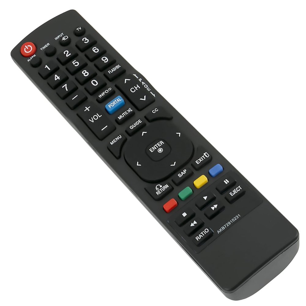 Beyution AKB72915231 Replacement Remote Control Compatible with LG LCD LED TV 19LD350C 26LD340H 32LD320H 26LD320H 32LD345H 32LD343H 22LD350C 37LD320H 42LD345H-UA 42LD345H 42LD343H 42LD340H-UA
