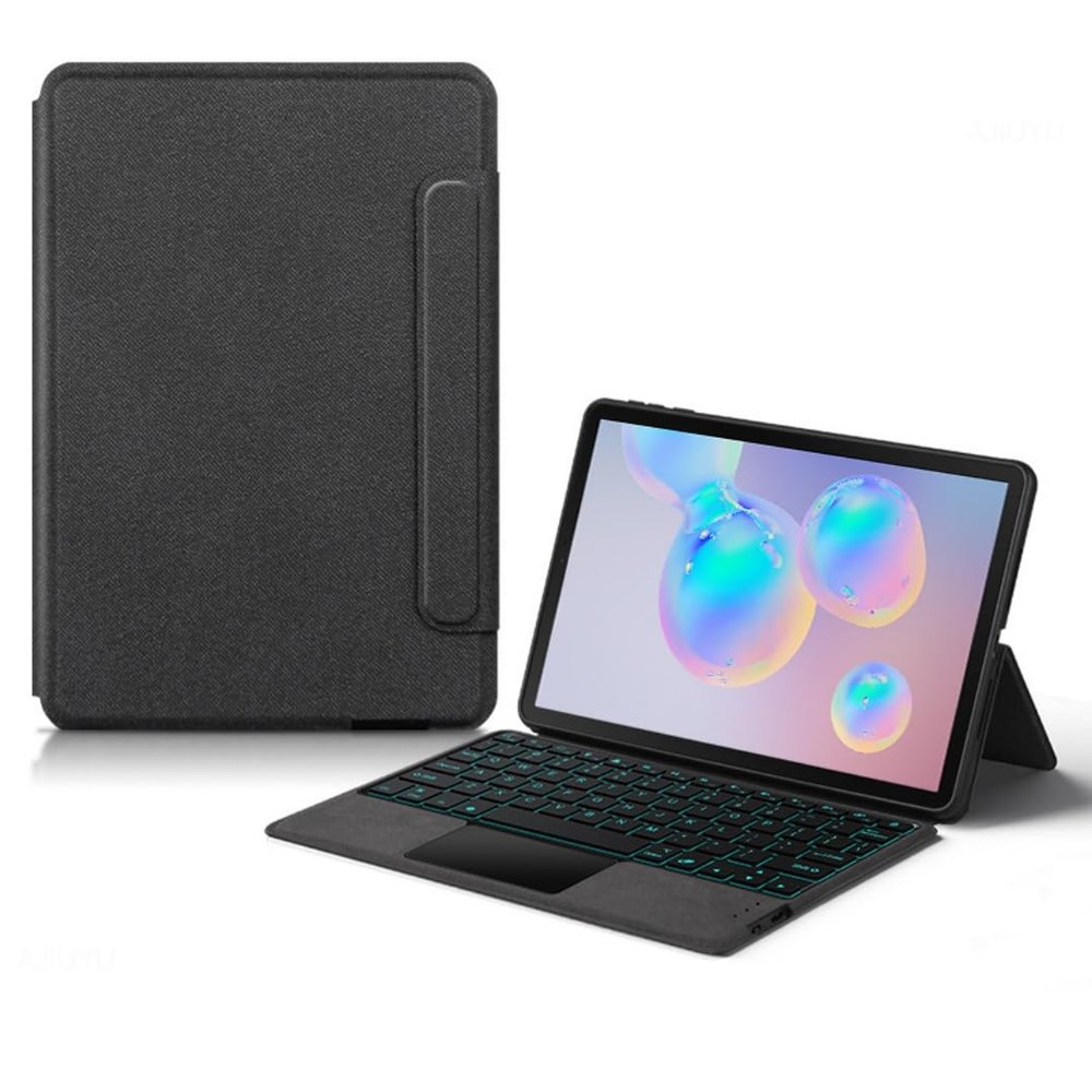 kaidisen Folio Keyboard Case for Galaxy Tab A8 10.5" Integrated Backlit Keyboard Case with Trackpad Slim Folio Touch Keyboard with Backlight