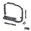 FocusFoto Camera Cage with Top Handle Grip Kit for Canon EOS R5 Mark II Mirrorless Vlogging Camera, Aluminium Video Stabilizer Rig with NATO Rail, Cold Shoe, 1/4"Screw Mount, 3/8"-16 Locating for Arri view 4