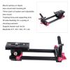 DSLR Camera Rail Riser Rig System with Quick Release Base Kit, Shock Absorbing Lens Mount, Adjustable Lens Support Frame, Sturdy Aluminum Alloy Material for Stable Shooting and Ea view 2