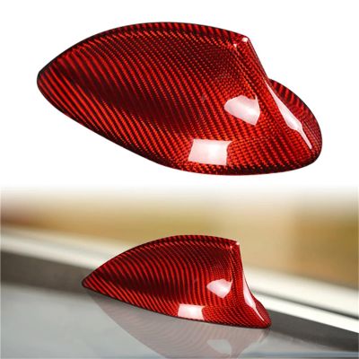 Carbon Fiber Car Shark Fin Cover Decoration For 2 3 4 5 7Series F22 F30 F32 F35 F36 F80 F82 F87 G30 G11 G20 G38