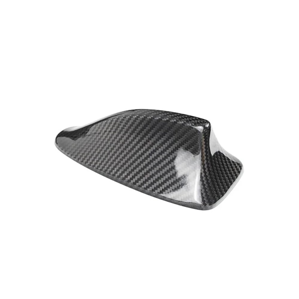 Car Roof Signal Shark Fin Carbon Cover For 7 Series F01 F02 F04 2008 2009 2010 2011 2012 2013 2015(Black style A)