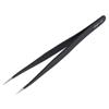 ESD Anti Static Stainless Steel Tweezers Set, 12 Pieces with Protective Sleeve, for Electronics Repair, Jewelry Making, Crafts view 1