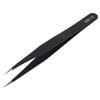 ESD Anti Static Stainless Steel Tweezers Set, 12 Pieces with Protective Sleeve, for Electronics Repair, Jewelry Making, Crafts view 2