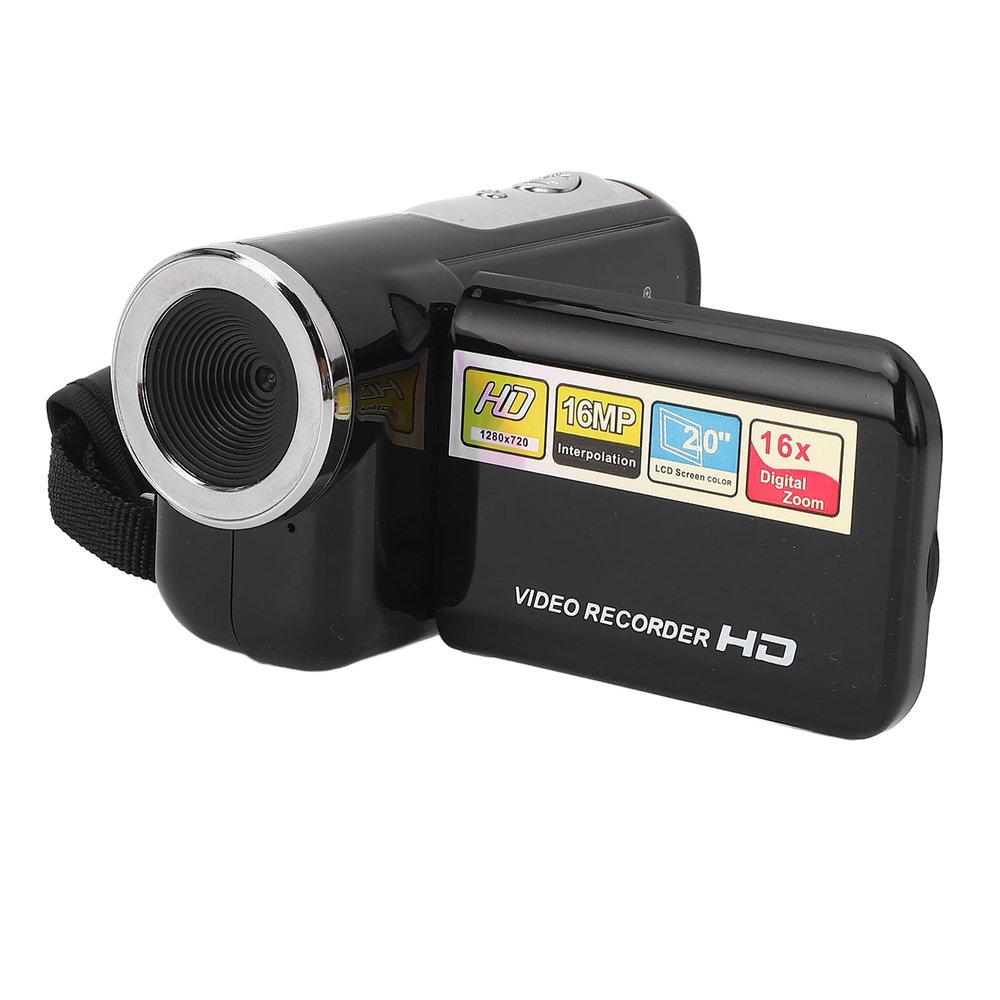 Video Camera Camcorder 16MP 1080P Digital Camera Recorder, HD 16X Digital Zoom Camcorder Camera with 2 Inch Rotation Screen, Portable Camcorder Vlogging Camera Video Recorder