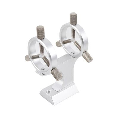 Adjustable Pointer Bracket Finder Scope Bracket 35mm Astronomical Telescope Accessories(Silver)