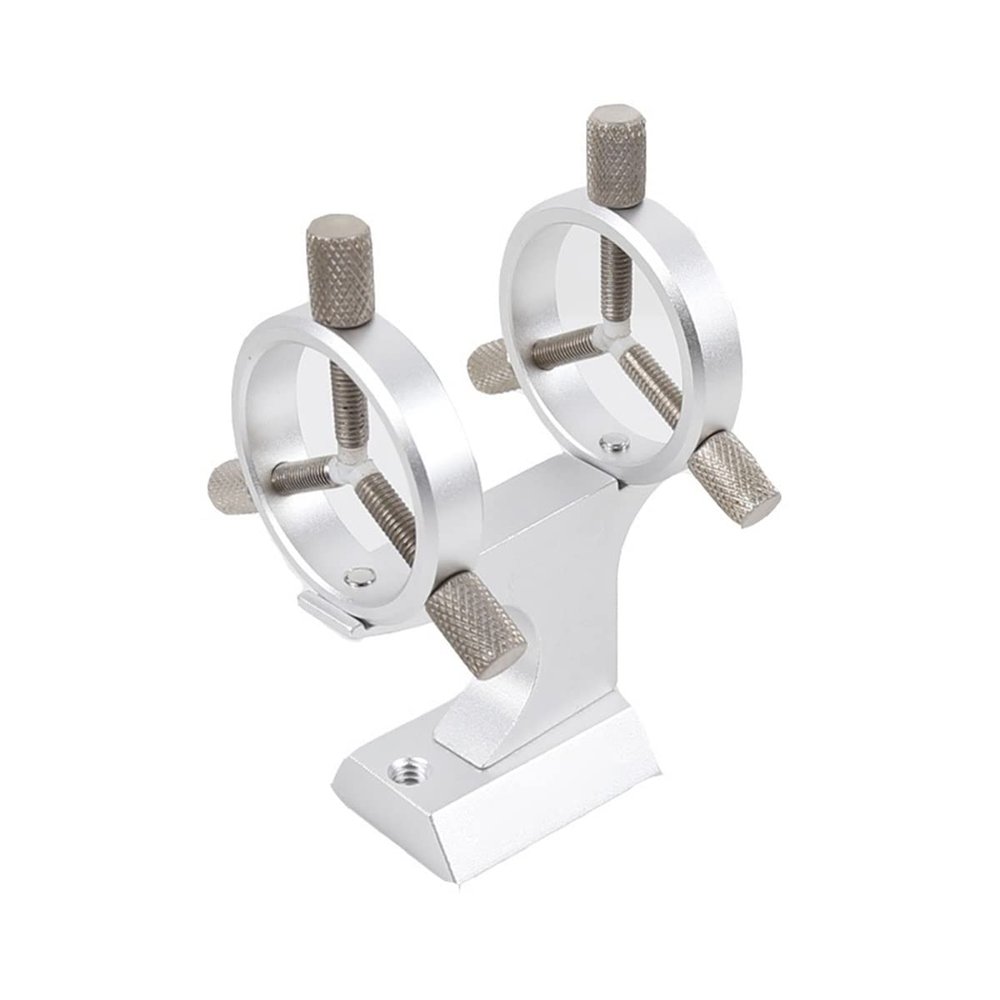 Adjustable Pointer Bracket Finder Scope Bracket 35mm Astronomical Telescope Accessories(Silver)