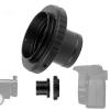 1.25inch Lens Adapter T Ring Lens Mount Set DSLR Camera Accessory for Telescope view 4