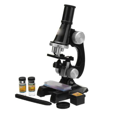JOEBO Microscope Kit Microscope Kit Led 100X/200X/450X Microscope Microscope Lens Adapters
