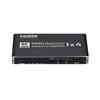 8K@60Hz HDMI Splitter 1 in 4 Out, HDMI 2.1 Splitter 1x4 Support 4K@120Hz, 1080P@240Hz VRR HDCP2.3 HDR HDR10 48Gbps EDID Dolby Atmos 7.1ch, Only Duplicate/Mirror Screens Not Extend (Black) view 1