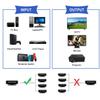 8K@60Hz HDMI Splitter 1 in 4 Out, HDMI 2.1 Splitter 1x4 Support 4K@120Hz, 1080P@240Hz VRR HDCP2.3 HDR HDR10 48Gbps EDID Dolby Atmos 7.1ch, Only Duplicate/Mirror Screens Not Extend (Black) view 2