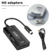 HD Adapter Cable 1080p Support 16:9/4:3 Conversion Screen Aspect Ratio S-Video Input for Sega Saturn Console view 3