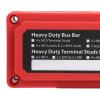 200A Bus Bar Box, Power Distribution Block with 4 X M10 3/8in Studs, DC12 to 48V, for Cars RV Trucks Yachets, ABSZinc Alloy Material, Ensure Circuit Safety and Stability view 4