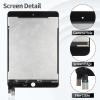 for iPad mini 5 Screen Replacement for iPad mini 5 LCD A2126 for iPad mini 5 Digitizer Display Screen Touch Assembly Repair Kits A2133 A2124 A2125 Black view 3
