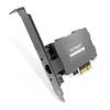 1000Mbps Gigabit Ethernet PCI Express PCI-E Network Card + PCI-E WiFi 6 Network Card AX1800Mbps for Desktop PC view 3