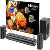 Hiwill 4.1ch Sound Bar with Dolby Atmos, 300W Sound Bar for Smart TV with Subwoofer, 2 Front Surround Speakers, Soundbar for TV Speaker, Adjustable Bass, Surround Sound System for TV, HiElite A41 view 1