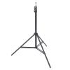 ZJchao Multifunctional Tripod Stand with Alloy Material Head, Sturdy Locking Module and Soft Rubber Cushion for Studio Lights, Softboxes, Cameras, Cell Phone Clips and More, Wear view 2