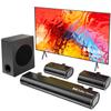 Hiwill 5.1ch Soundbar, w/ 5.25'' Big Subwoofer Dolby Atmos Surround System, 2 Wired Rear Speakers Sound Bar for Small Rooms, Clear Voice, Home Theater Audio, eARC/ARC/Opt/Bluetooth, TV Speaker 2025 view 1