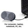 Computer Speakers for Desktop, Plugand Play Mini External Speaker for PC Laptop Tablets view 2