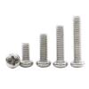 10-50pcs Stainless Steel PCross Pan Round Head Screws M1.2 to M8 - Ideal for Various Applications (50mm,M2 50pcs) view 1