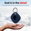 Silicone Case for Tile Mate 2024 with Keychain, 2 Pack Anti-Scratch Protective Cover for Tile Tracker (Navy/Gray) view 4