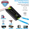 2000W 4000W 6000W 8000W 10000W 12000W Pure Sine Wave Power Inverter 12V 24V 48V DC to 110V 220V 230V Converter for Family RV Off Grid Solar System Car AC Power Outlets for Vehicle,Road Trips,Camping(2 view 3
